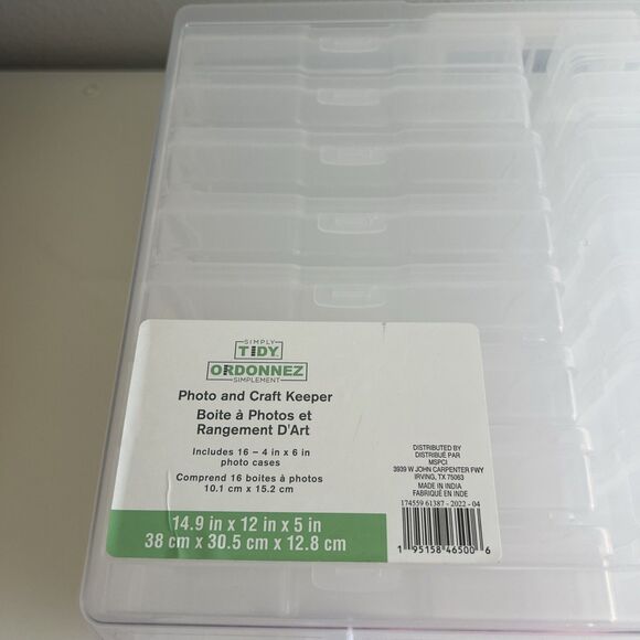 Simply Tidy Photo And Craft Keeper New - Picture 2 of 3